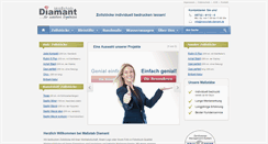 Desktop Screenshot of massstab-diamant.de